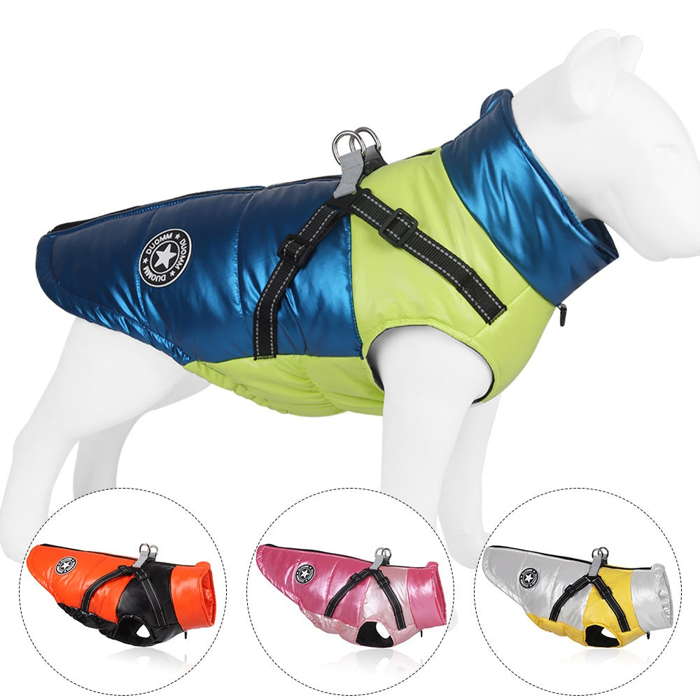 Warm, Reflective, Windproof Dog Coat