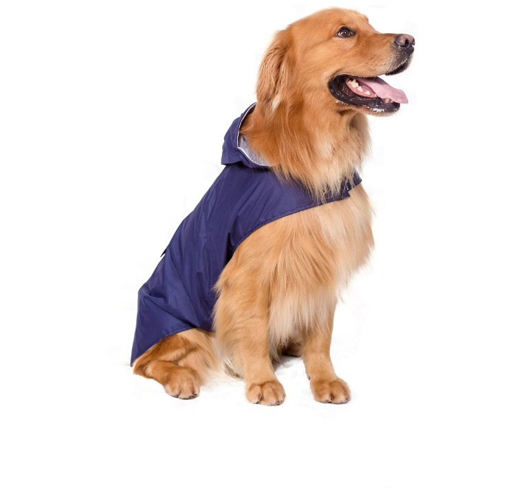 Waterproof & Reflective, Hooded Dog Coat