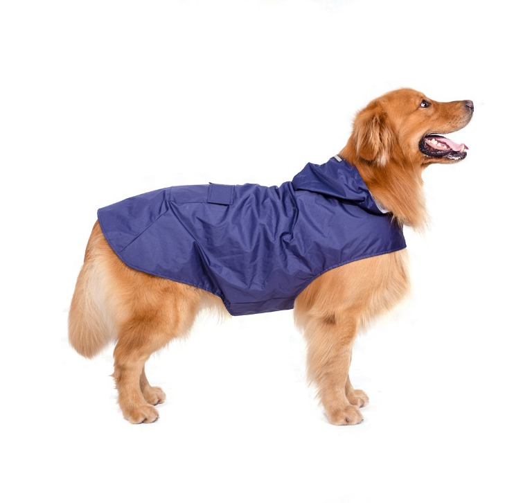 Waterproof & Reflective, Hooded Dog Coat