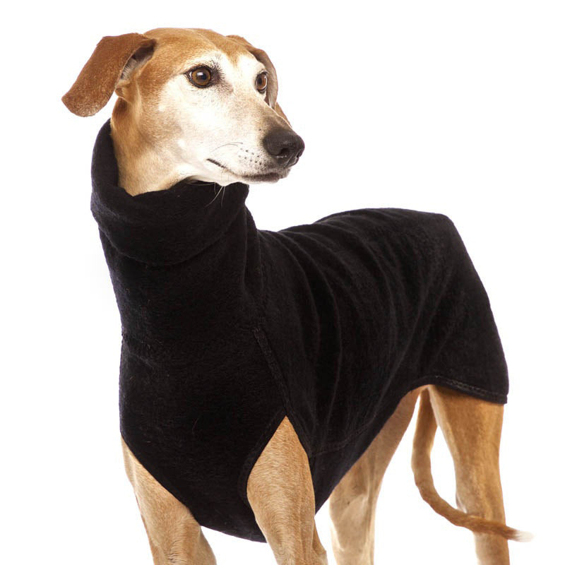 Warm, High Collar Dog Coat