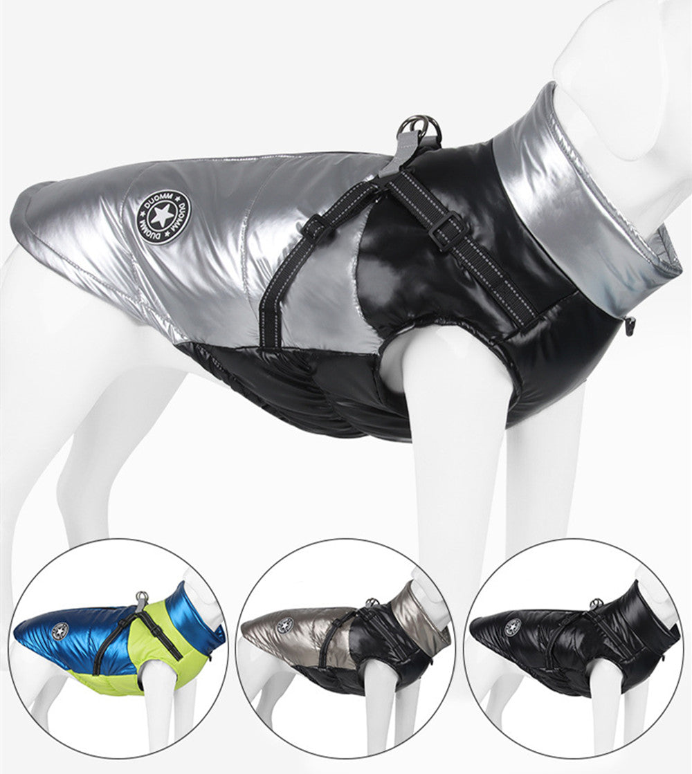 Warm, Reflective, Windproof Dog Coat